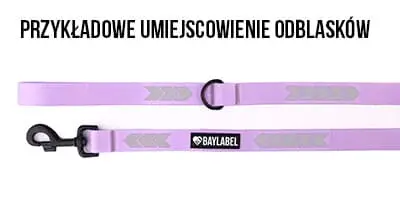 Przykładowe umiejscowienie odblasków