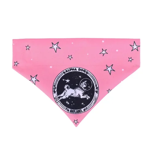 Bandana dla psa Alpha Dog Pink